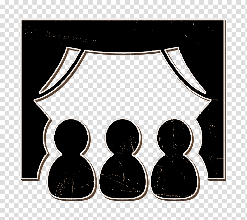 Theater icon People Watching a Movie icon cinema icon, Cinematography Icon, Logo, Drama transparent background PNG clipart