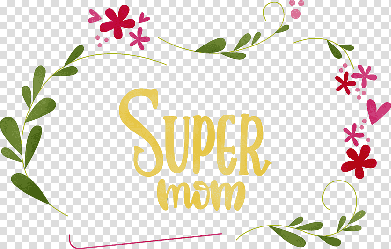 Mother's Day, Mothers Day, Mom, Super Mom, Best Mom, Watercolor, Paint transparent background PNG clipart