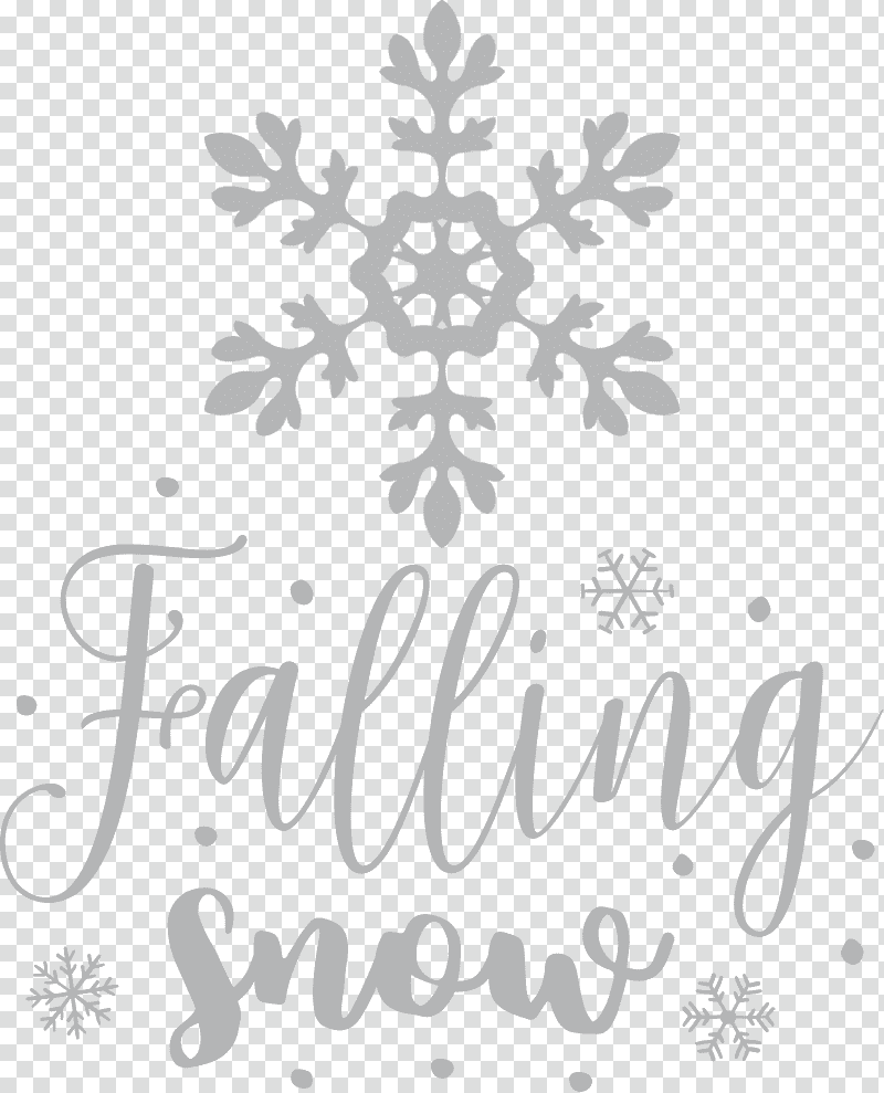 Falling Snow Snowflake Winter, Winter
, Drawing, Logo, Icon Design transparent background PNG clipart