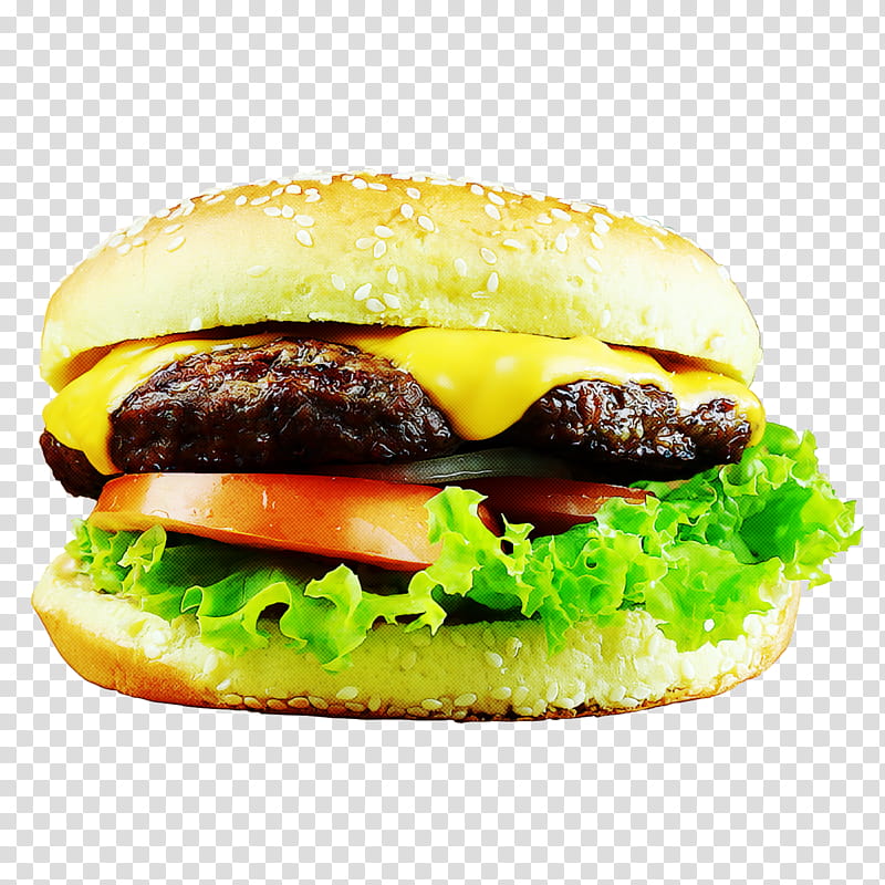 Hamburger, Cheeseburger, Bacon Sandwich, Breakfast, Breakfast Sandwich, Lettuce, Ham And Cheese Sandwich, Salad transparent background PNG clipart