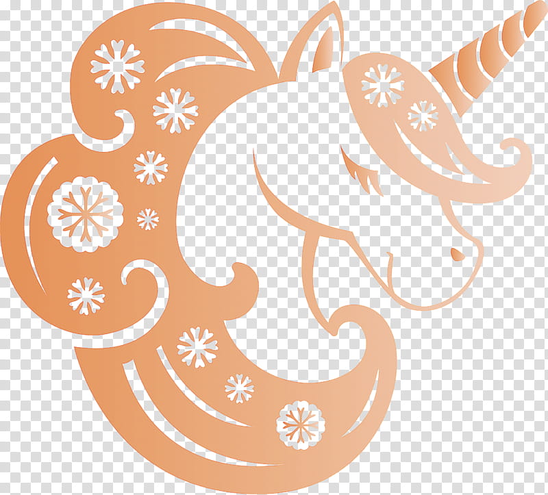 unicorn Christmas Unicorn, Sticker, Ear transparent background PNG clipart