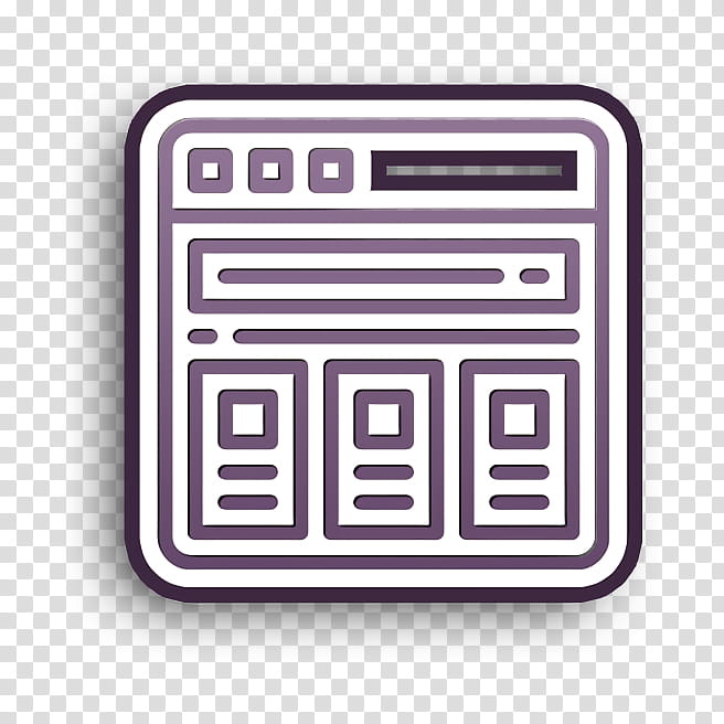 User Interface Vol 3 icon Price list icon, Line, Rectangle, Square, Maze, Logo, Toy transparent background PNG clipart