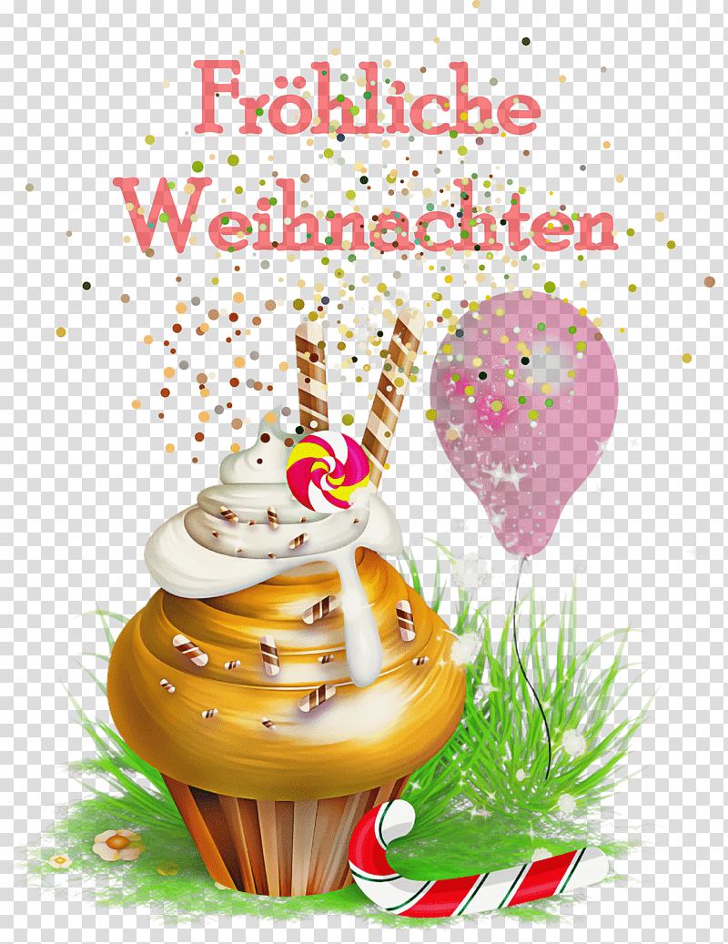 Frohliche Weihnachten Merry Christmas, Chocolate Cake, Cupcake, Chocolate Bar, Dessert, Ice Cream, Tart transparent background PNG clipart