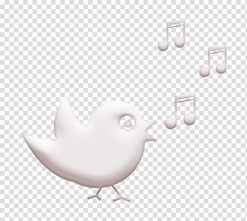 music icon Bird singing with musical notes icon Birds Pack icon, Bird Icon, Paper, Mural, Black And White
, Logo, Meter transparent background PNG clipart