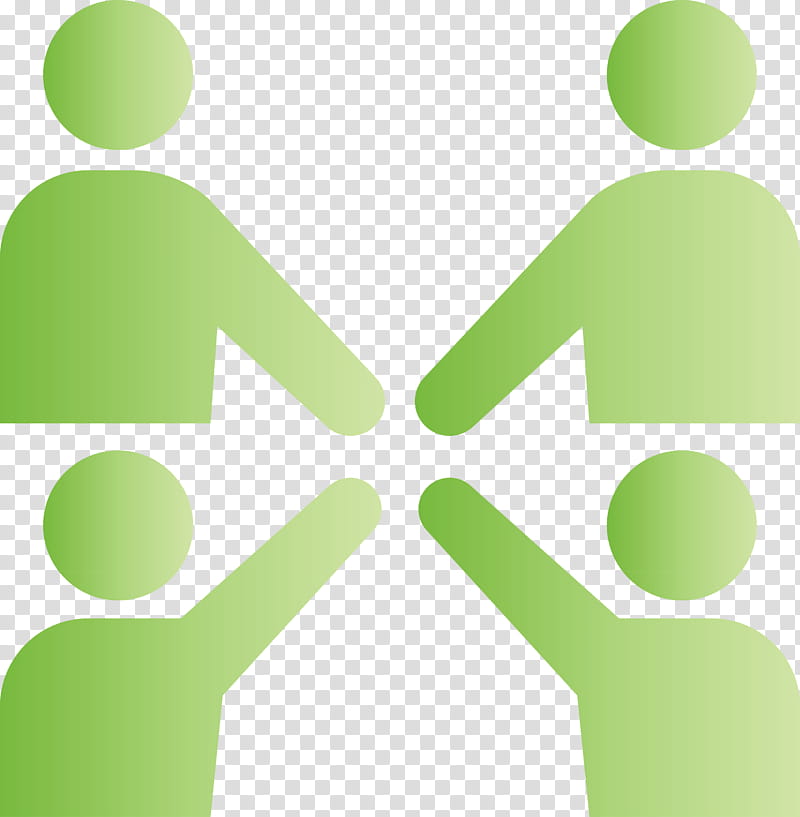 team team work people, Green, Interaction, Gesture, Line, Conversation, Collaboration, Sharing transparent background PNG clipart