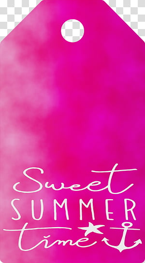 pink m font meter, Summer Tag, Watercolor, Paint, Wet Ink transparent background PNG clipart thumbnail