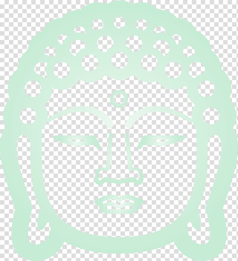 Moustache, Buddha, Watercolor, Paint, Wet Ink, Face, White, Head transparent background PNG clipart