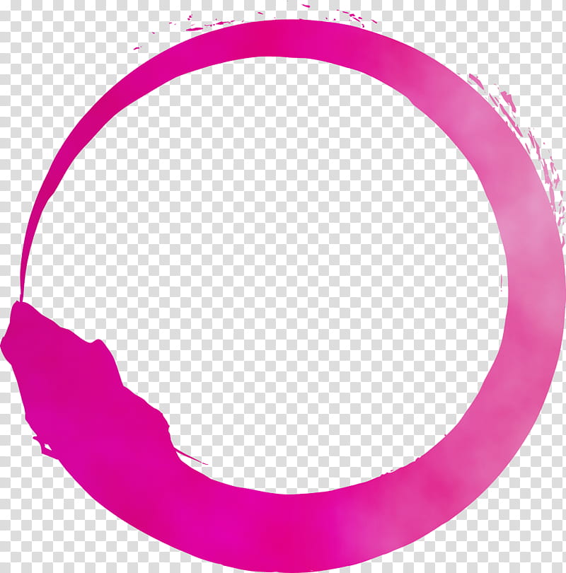 pink magenta violet circle oval, BRUSH FRAME, Watercolor Frame, Paint, Wet Ink transparent background PNG clipart