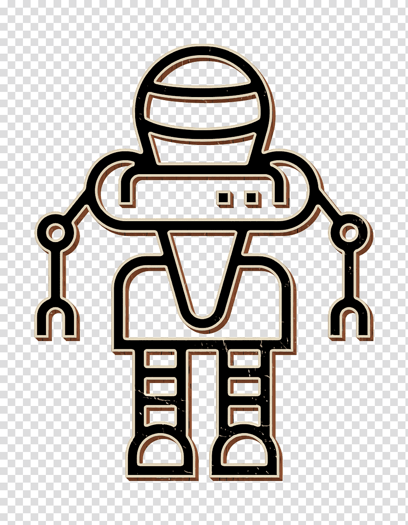 Robot icon Prototype icon Robotics Engineering icon, Logo, Symbol, Line, Meter, Mathematics, Geometry transparent background PNG clipart