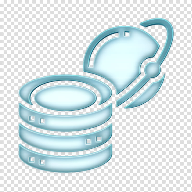 Data network icon Global server icon Database Management icon, Drinkware, Tableware, Cup, Dinnerware Set transparent background PNG clipart
