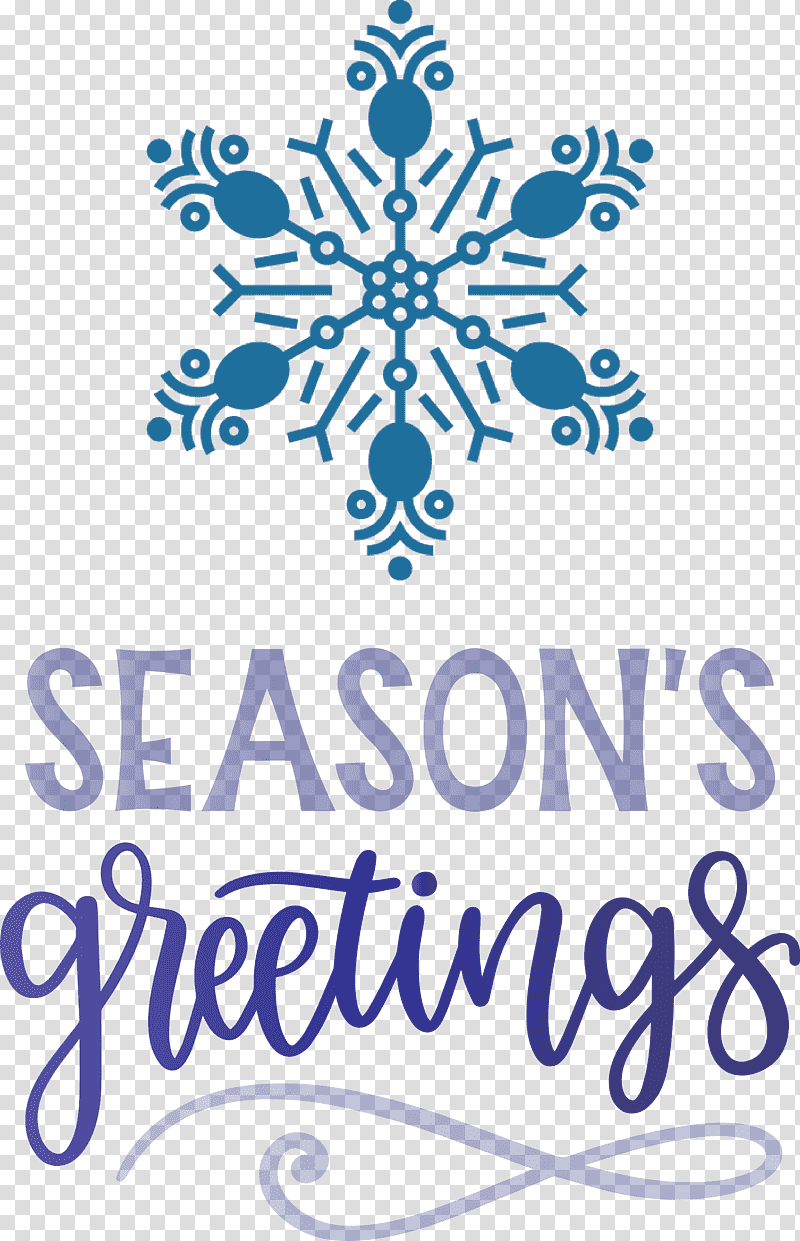 Seasons Greetings Winter Snow, Winter
, Logo, Meter, Cobalt Blue, Scrapbooking, Wall Decal transparent background PNG clipart