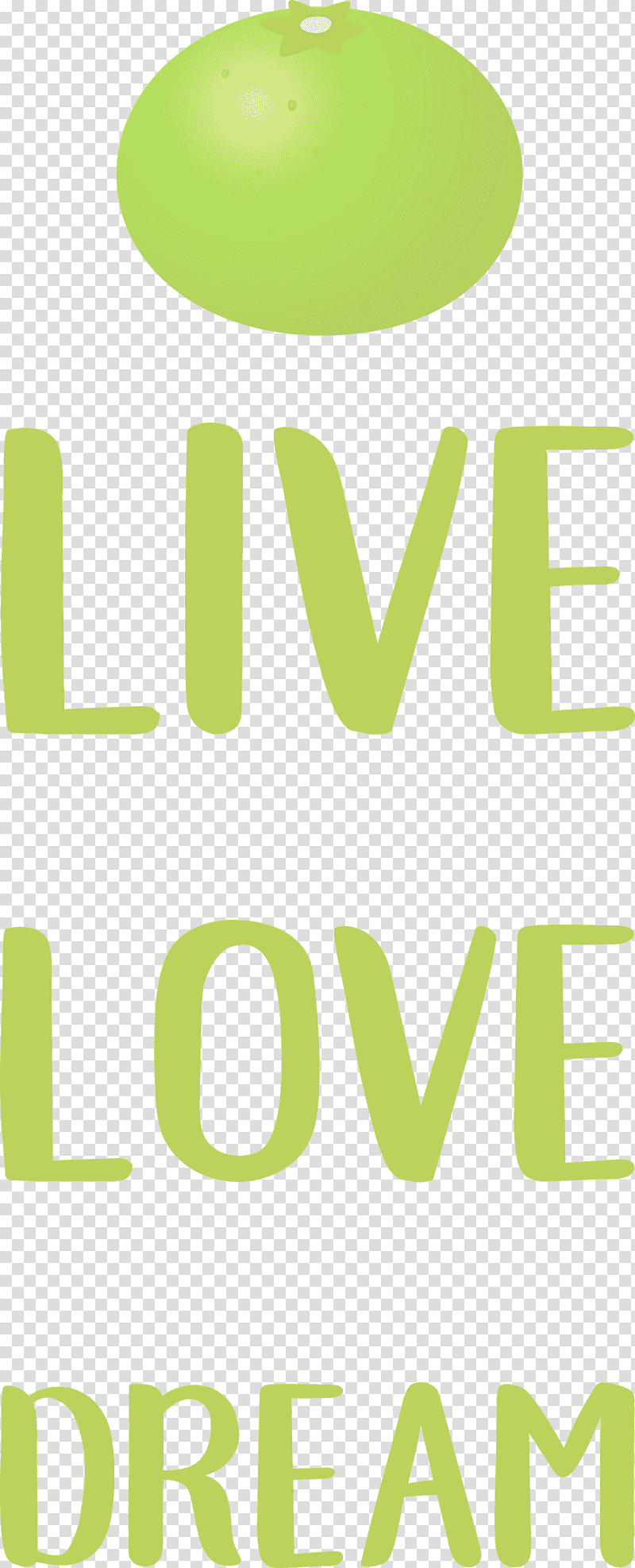 logo green line text pattern, Live, Love, Dream, Watercolor, Paint, Wet Ink transparent background PNG clipart