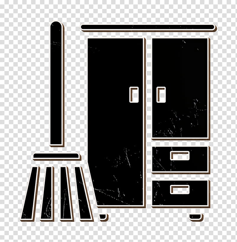 Broom icon Cleaning icon Closet icon, Bucket, Mop, Furniture, Wringer, Architecture transparent background PNG clipart