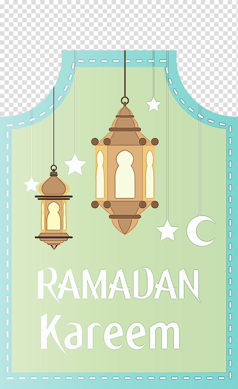 Street light, Ramadan Kareem, Watercolor, Paint, Wet Ink, Lantern, Light Fixture, Lighting transparent background PNG clipart