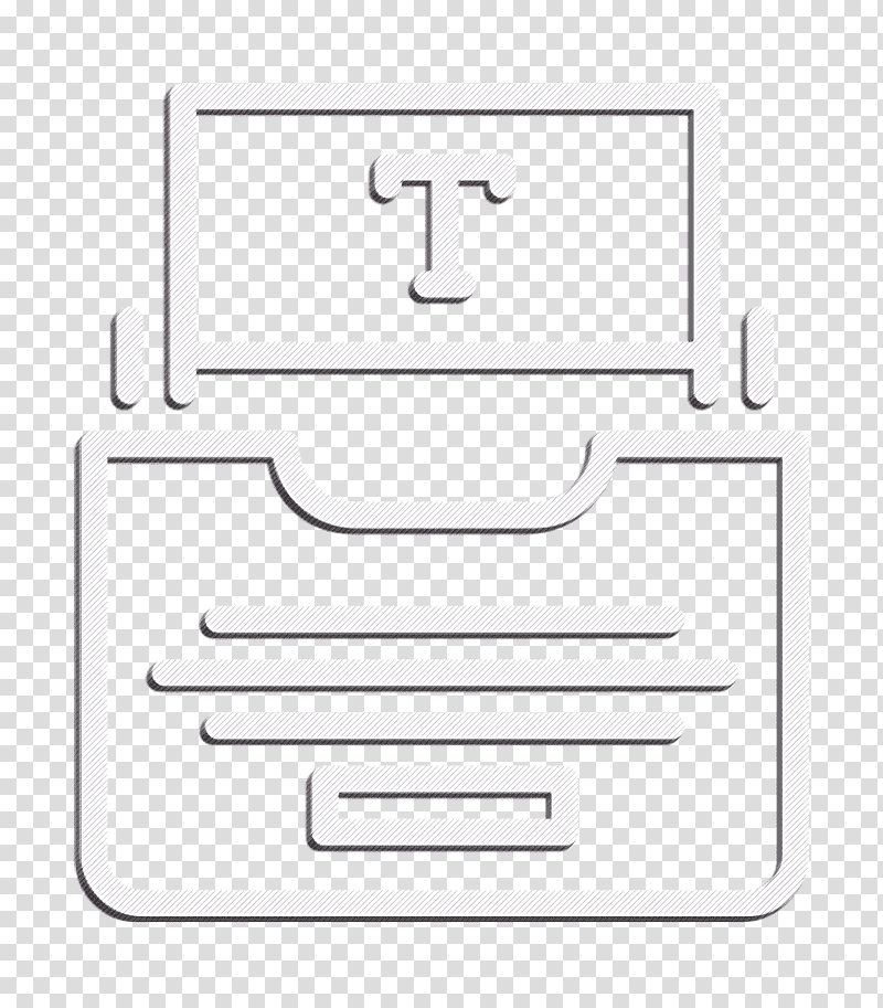 SEO and online marketing Elements icon Sheet icon Typewriter icon, Logo, Document, Text, Transcription Service transparent background PNG clipart