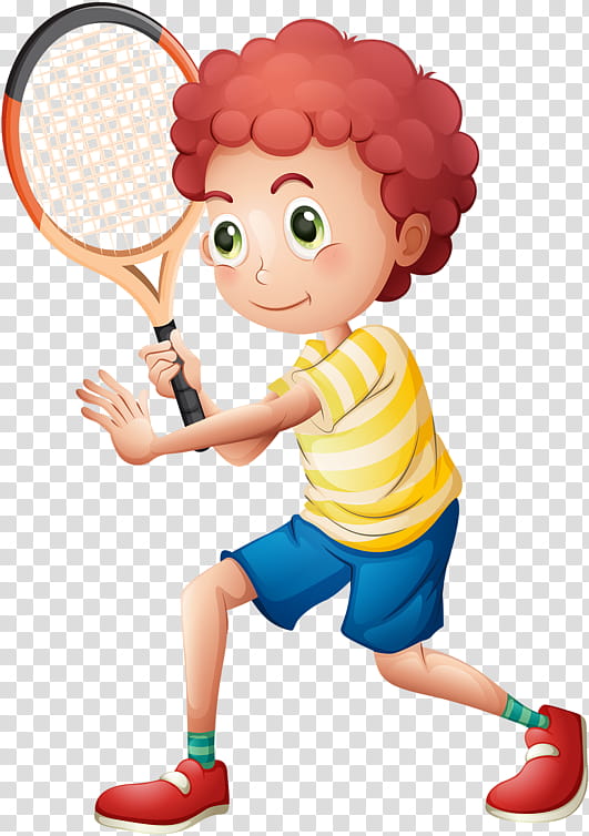 Tennis Tennis Racket, Drawing, Sports, Tennis Player, Cartoon, Tennis Balls, Child, Playing Sports transparent background PNG clipart