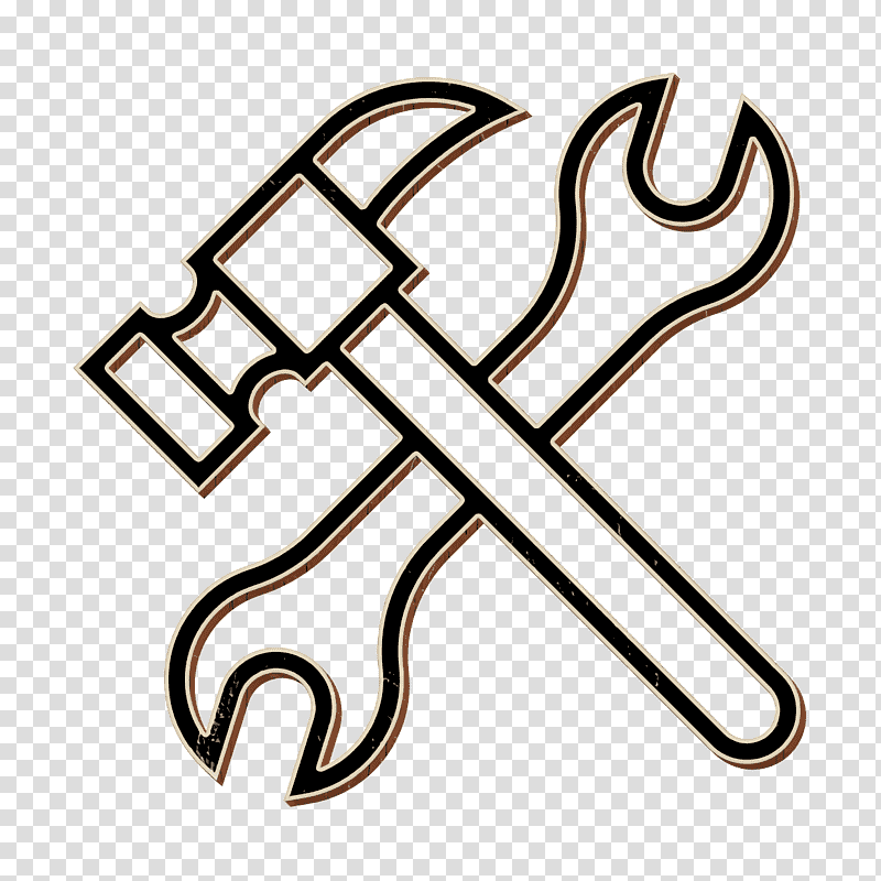 Hammer icon Tools icon Productivity Icon icon, Wrench, Home Repair, Plumbing, Machine Tool, Screwdriver, Hand Tool transparent background PNG clipart