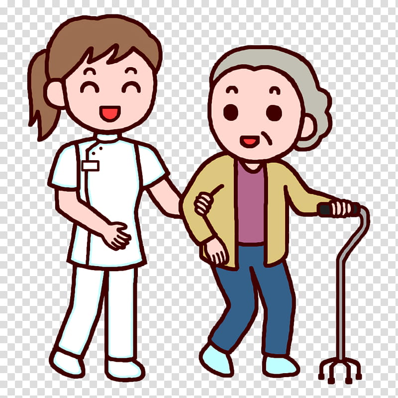nursing care nurse, Meter, Laughter, Happiness, Social Group, Human, Cartoon transparent background PNG clipart
