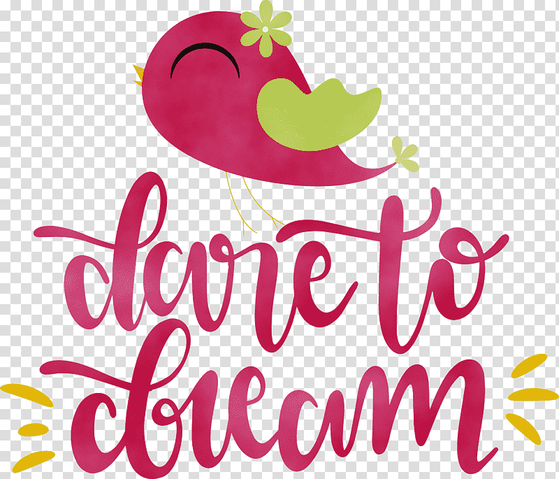 logo dream artistic inspiration, Dare To Dream, Watercolor, Paint, Wet Ink transparent background PNG clipart