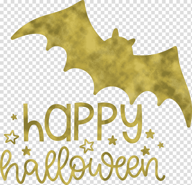 Happy Halloween, Leaf, Logo, Tree, Meter, Batm, Plants transparent background PNG clipart