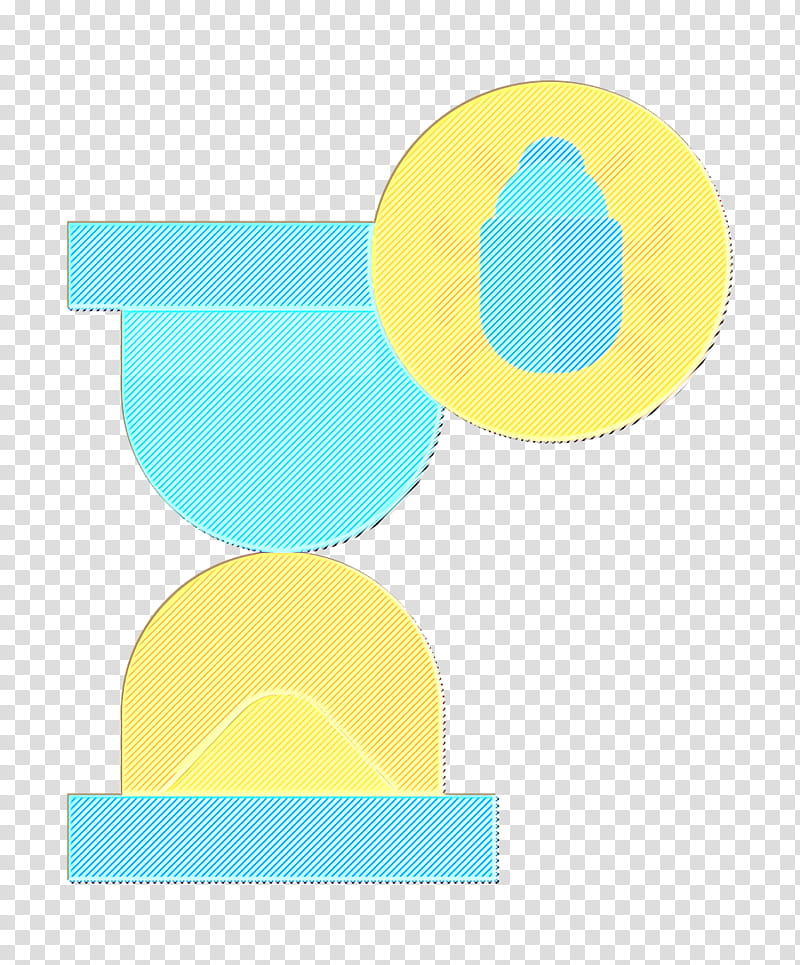 Cyber icon Seo and web icon Hourglass icon, Blue, Yellow, Aqua, Green, Text, Turquoise, Circle transparent background PNG clipart