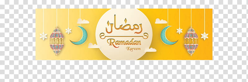 Ramadan Kareem, Greeting Card, Yellow, Rectangle, Meter transparent background PNG clipart