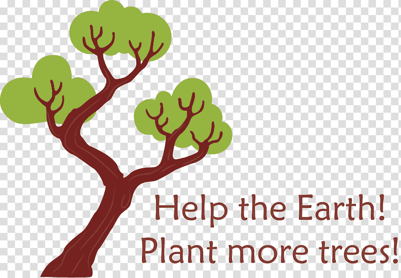 Plant trees arbor day earth, Logo, Cartoon, Meter, Line, Happiness, Behavior transparent background PNG clipart