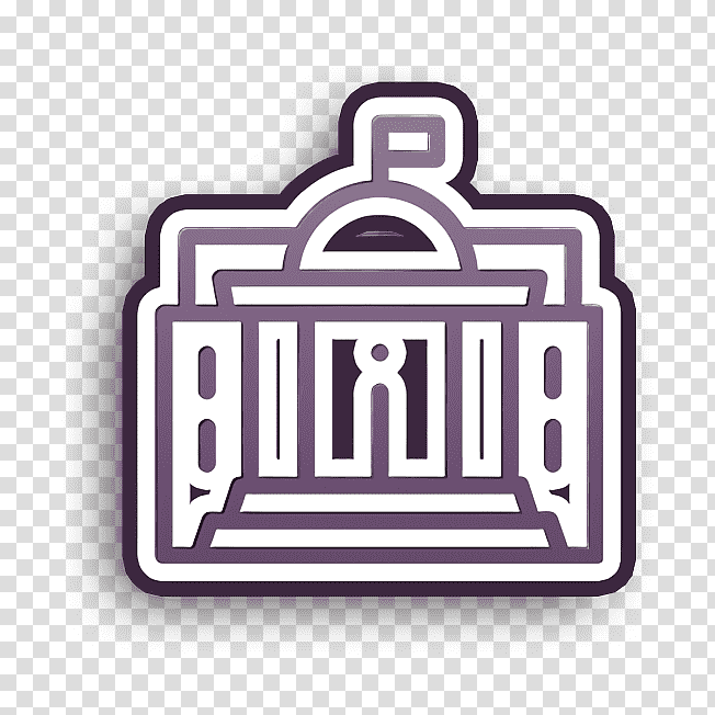 Parliament icon Goverment icon City icon, Logo, Symbol, Icon Pro Audio Platform, Line, Meter, Purple transparent background PNG clipart