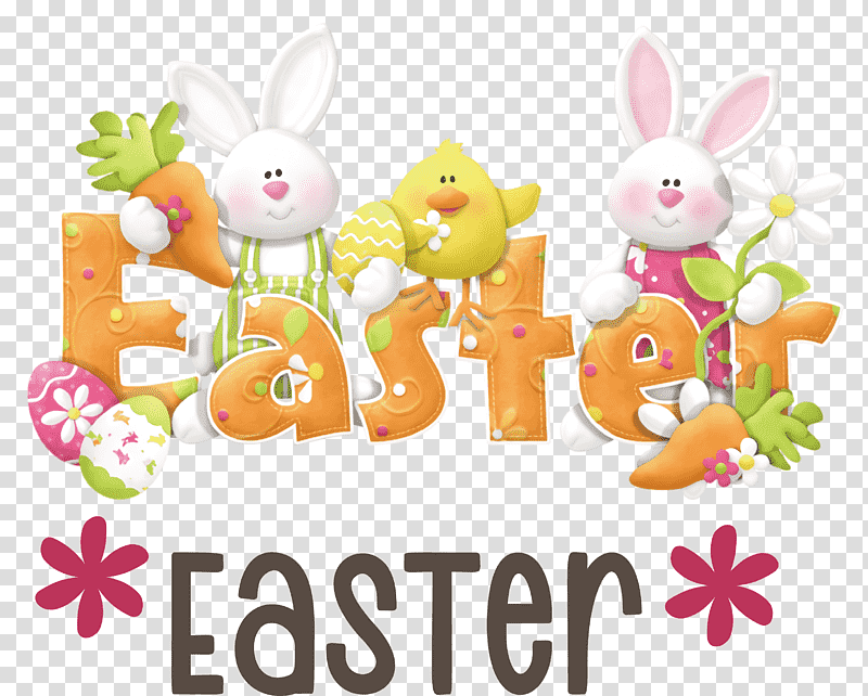 Easter Chicken Ducklings Easter Day Happy Easter, Cartoon, Easter Bunny, Easter Egg, Festival, Black And White transparent background PNG clipart