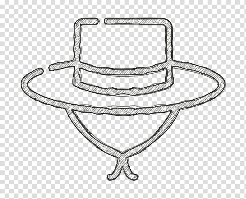 Hat icon Spanish Fair icon, Line Art, Angle, Car, Fashion, Bathroom, Mathematics, Geometry transparent background PNG clipart