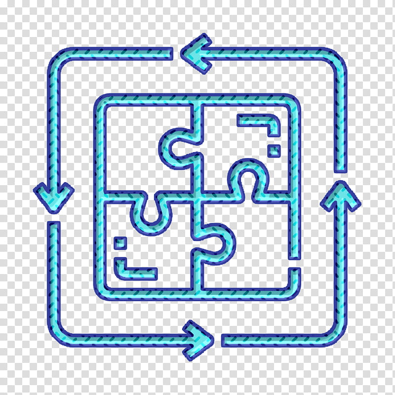 Jigsaws icon Plan icon Strategy icon, Line, Library, Point, Number, Reading, Case Study transparent background PNG clipart