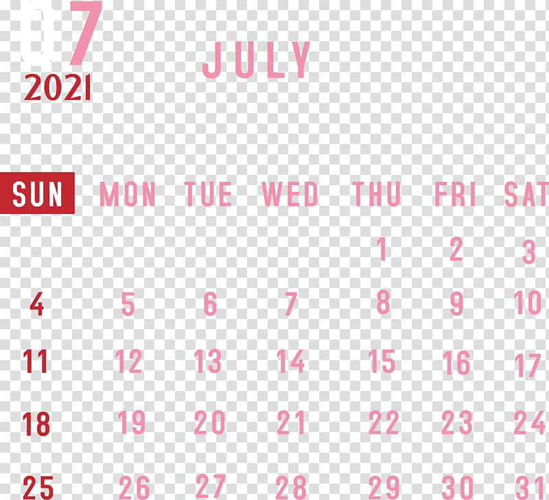 July 2021 Printable Calendar 2021 monthly calendar Printable 2021 Monthly Calendar Template, Nexus S, Line, Point, Meter, Angle, Area, Calendar System transparent background PNG clipart