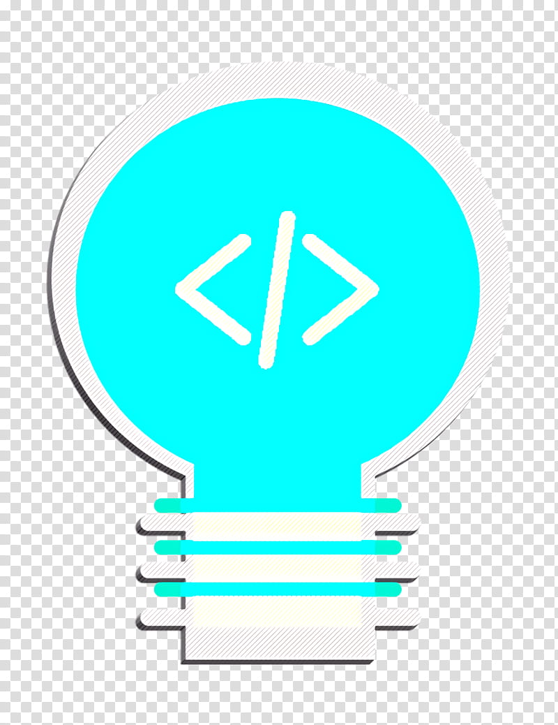 Coding icon Ui icon Idea icon, Green, Turquoise, Aqua, Text, Teal, Electric Blue, Logo transparent background PNG clipart