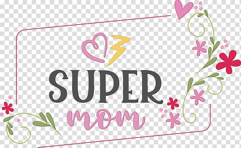 Mother's Day, Mothers Day, Mom, Super Mom, Best Mom, Watercolor, Paint transparent background PNG clipart