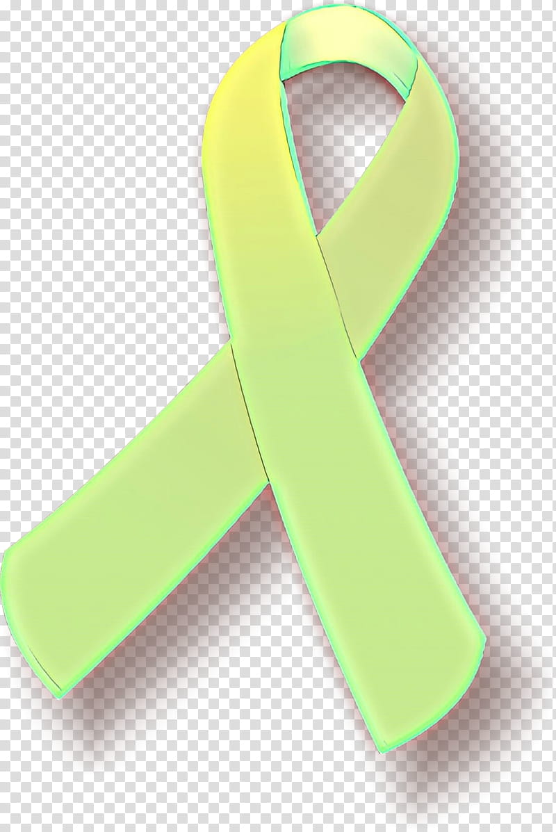 Green Background Ribbon, Yellow, Symbol, Belt transparent background PNG clipart