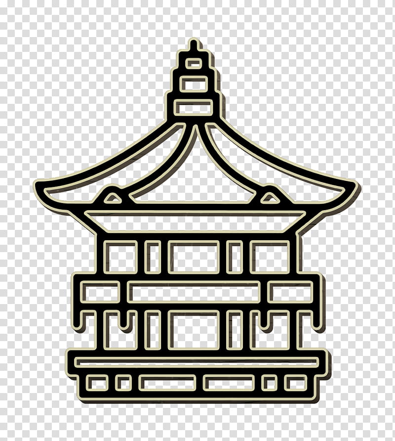 Monuments icon Pagoda icon, Japan, Korean Pagoda, Buddhist Temple, Tourism transparent background PNG clipart