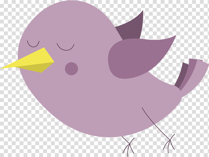 beak character purple computer m, Cartoon Bird, Cute Bird, Tail, Character Created By transparent background PNG clipart
