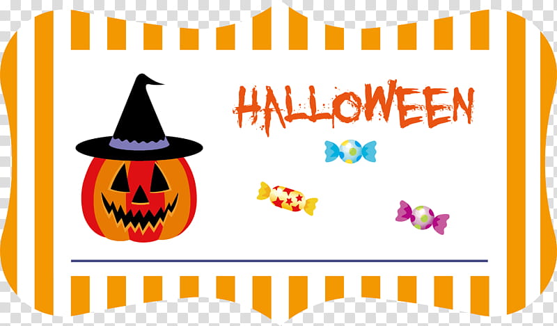 Happy Halloween Halloween, Halloween , Yellow, Line, Pumpkin, Meter, Happiness, Mathematics transparent background PNG clipart