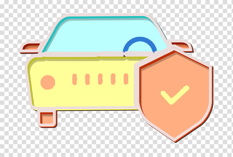 Insurance icon Car insurance icon Car icon, Logo, Cartoon, Yellow, Meter, Automobile Engineering transparent background PNG clipart