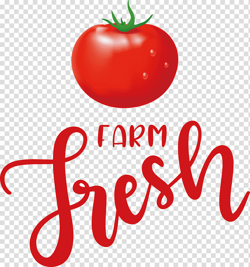 Farm Fresh Farm Fresh, Natural Food, Tomato, Superfood, Local Food, Logo, Meter transparent background PNG clipart
