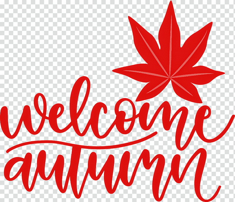 Welcome Autumn Hello Autumn Autumn Time, Leaf, Flower, Logo, Tree, Meter, Line transparent background PNG clipart