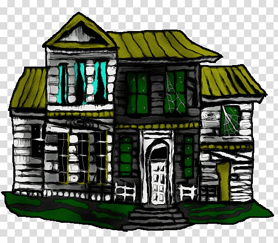 Ghost, Watercolor, Paint, Wet Ink, Haunted House, Cartoon, Drawing transparent background PNG clipart