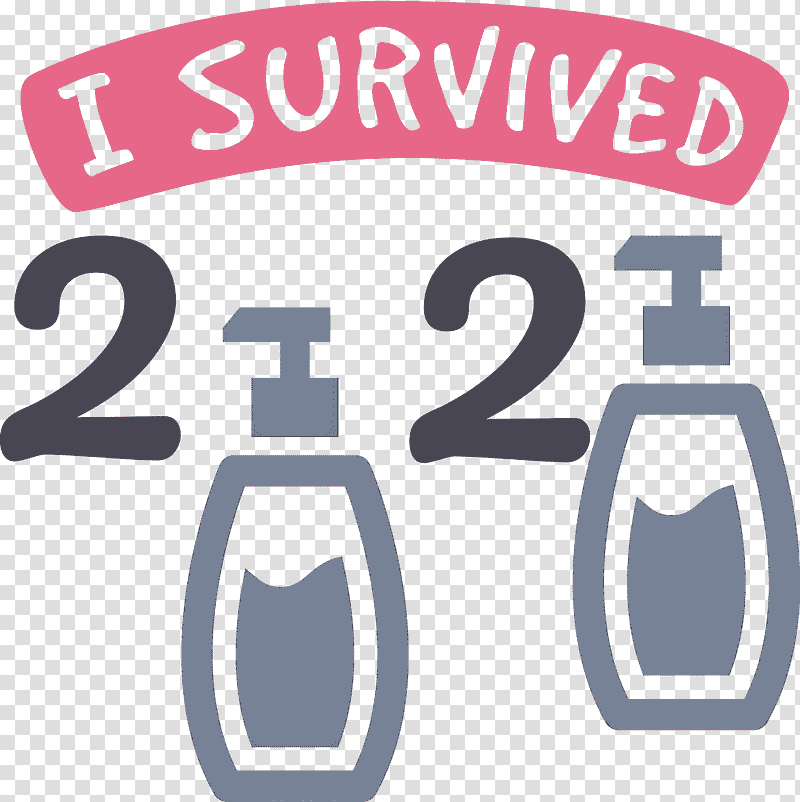 I Survived I Survived 2020 Year, Logo, Number, Line, Meter, Signage, Mathematics transparent background PNG clipart