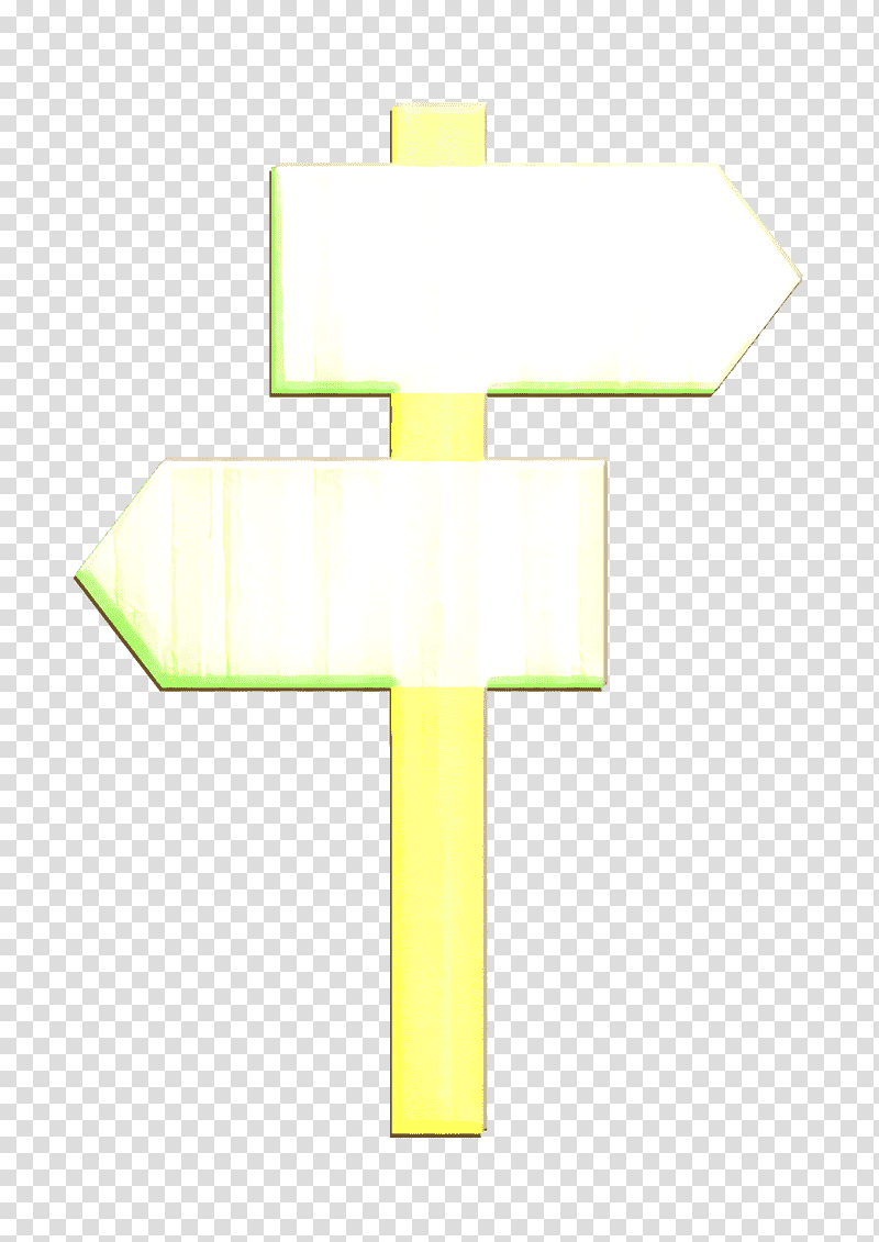 Real assets icon Road sign icon Maps and Flags icon, Yellow, Meter, Line, Mathematics, Geometry transparent background PNG clipart