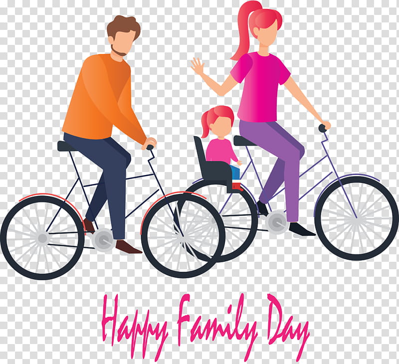 family day, Bicycle, Vehicle, Bicycle Wheel, Bicycle Part, Bicycle Frame, Bicycle Accessory, Cycling transparent background PNG clipart