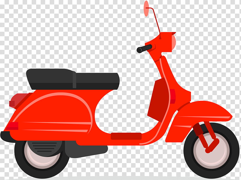 piaggio scooter motorcycle kick scooter moped, Bicycle, Vespa, Silhouette transparent background PNG clipart