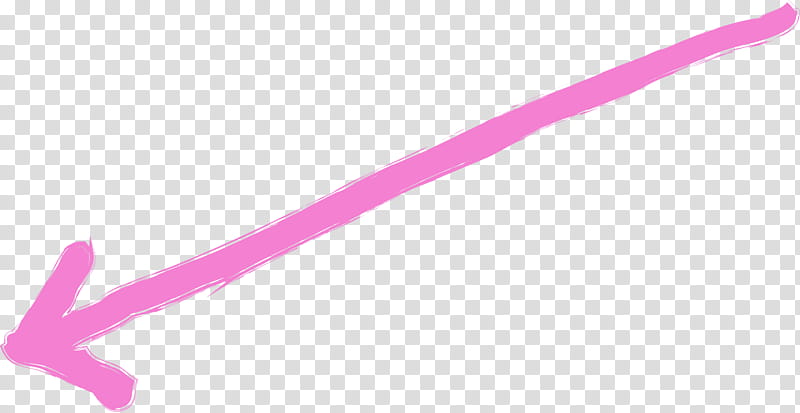 Hand Drawn Arrow, Pink, Line, Magenta transparent background PNG clipart