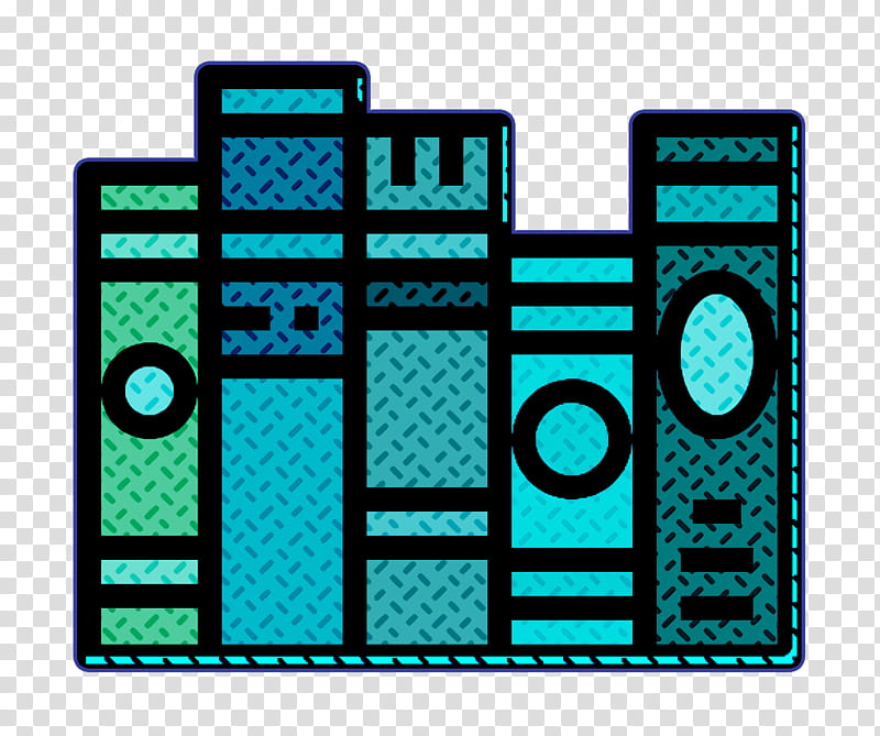 Prom Night icon Book icon Books icon, Turquoise, Aqua, Teal, Technology, Rectangle, Square, Circle transparent background PNG clipart