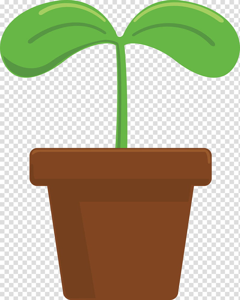 sprout bud seed, Flush, Flowerpot, Green, Leaf, Plant, Houseplant, Tree transparent background PNG clipart