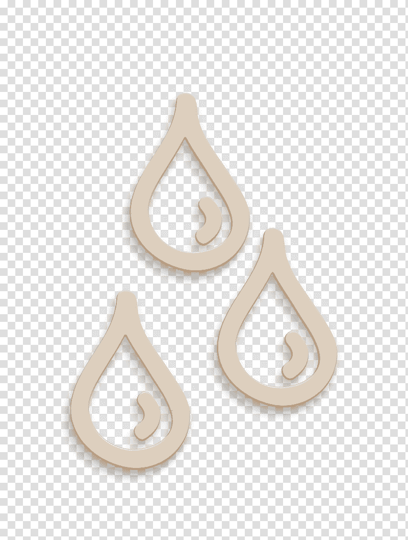 Liquid icon Water drops hand drawn outlines icon food icon, Hand Drawn Icon, Earring, Silver, Meter transparent background PNG clipart